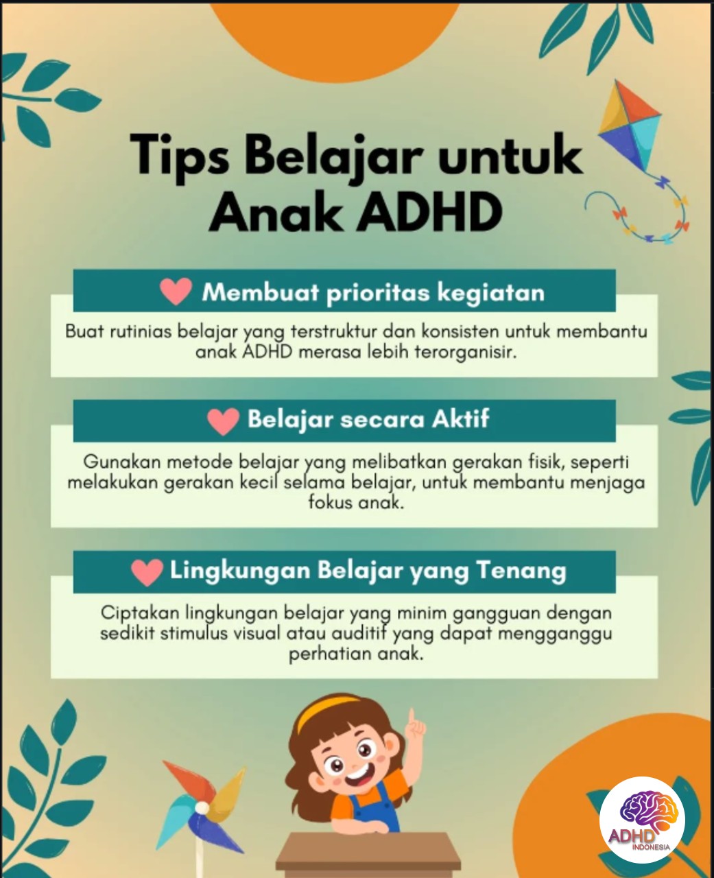 Strategi Belajar yang Cocok untuk Anak ADHD di Kabupaten Karanganyar